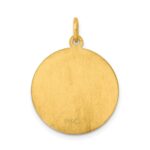 24k Gold-plated Sterling Silver St. Christopher Medal - Image 4