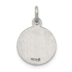 Sterling Silver Antiqued Saint Florian Medal - Image 4