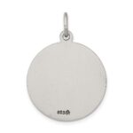 Sterling Silver Antiqued Saint Peter Medal - Image 4