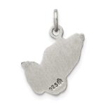 Sterling Silver Antiqued Praying Hands Charm - Image 4