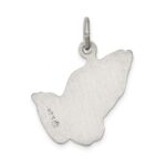 Sterling Silver Antiqued Praying Hands Charm - Image 4
