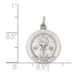 Sterling Silver Confirmation Medal - Image 3