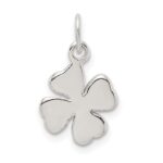 Sterling Silver 4 Leaf Clover Charm - Image 4