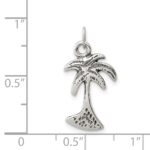 Sterling Silver Palm Tree Charm - Image 3