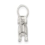 Sterling Silver Dachshund Pendant - Image 2