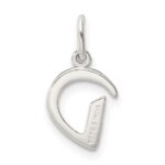 Sterling Silver Letter D Initial Charm - Image 4