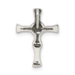 Sterling Silver Antiqued Cross Slide - Image 4