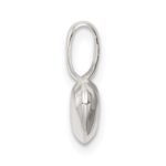 Sterling Silver Puffed Heart Charm - Image 2