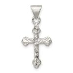 Sterling Silver Cross with CZ Pendant