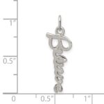 Sterling Silver Believe Pendant - Image 4