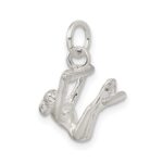 Sterling Silver Gymnast Charm - Image 5