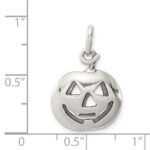 Sterling Silver Pumpkin Charm - Image 4