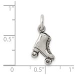 Sterling Silver Antiqued Roller-skate Charm - Image 3