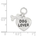 Sterling Silver Dog Lover Pendant - Image 3