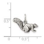 Sterling Silver Antiqued Squirrel Charm - Image 4