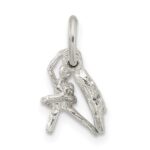 Sterling Silver Ballerina with Shoe Charm - Image 4