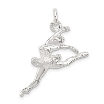 Sterling Silver Ballerina Charm