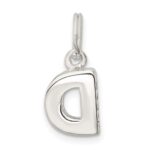 Sterling Silver Letter D Initial Charm - Image 4