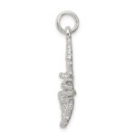 Sterling Silver Polished Scorpion Pendant - Image 2