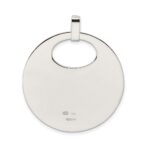 Sterling Silver Polished Pendant - Image 4