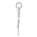 Sterling Silver Polished Ballerina Pendant - Image 2
