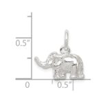 Sterling Silver Elephant Charm - Image 3