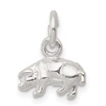 Sterling Silver Pig Charm