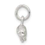 Sterling Silver Pig Charm - Image 2