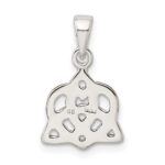 Sterling Silver Trinty Knot and Rose Tone Heart Pendant - Image 3