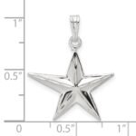 Sterling Silver Star Pendant - Image 4