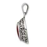 Sterling Silver Carnelian Pendant - Image 2