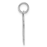 Sterling Silver/Rhodium-plated Polished Number 41 Charm - Image 2