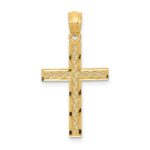 14k Filigree Cross Pendant