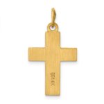 14k Polished Cross Pendant - Image 4