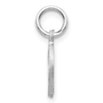 14KW Diamond-cut Letter D Initial Charm - Image 2