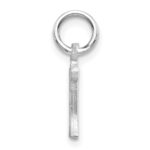 14KW Diamond-cut Letter H Initial Charm - Image 2