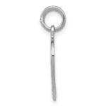 14k White Gold BEST FRIEND 2-Piece Break-apart Charm - Image 2