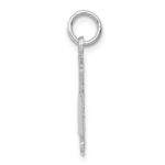14k White Gold RN Registered Nurse Charm - Image 2