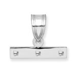14kw Medium Polished Top Charm - Image 3