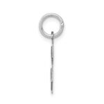 14kw Small Satin Number 8 Charm - Image 2