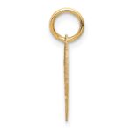 14k #1 GRANDDAUGHTER 14mm Engravable Heart Charm - Image 2