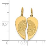 14K 2-piece BEST FRIEND Charm - Image 3