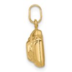 14k 3-D Polished Camera Charm - Image 2