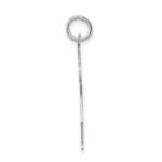 Sterling Silver Rhodium-plated Love Kid Charm - Image 2