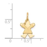 14k The Kids Mini Girl Joy Charm - Image 3