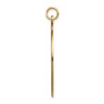 14k 32mm Round Non-enameled Medical Jewelry Pendant - Image 2