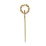 14k Plain .013 Gauge Engravable Heart 19x15mm Disc Charm - Image 2