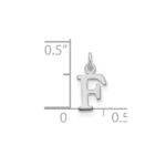 10KW Cutout Letter F Initial Charm - Image 2