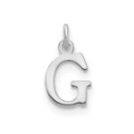 10KW Cutout Letter G Initial Charm