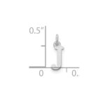 14kw Cutout Letter J Initial Pendant - Image 2